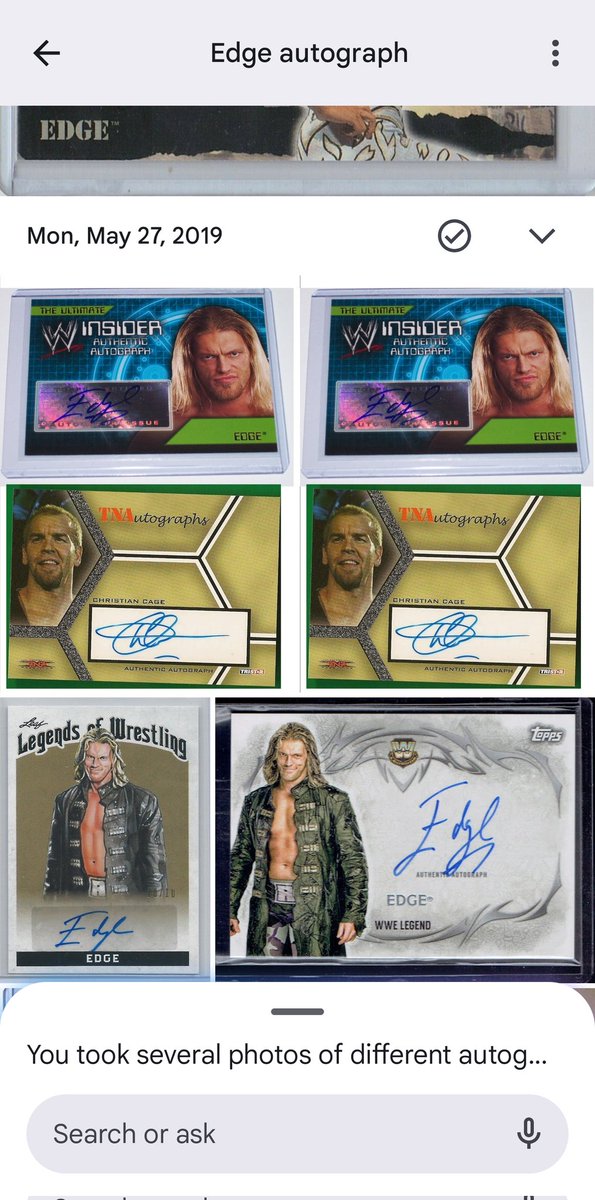 Unde R. Taker (@unde_taker) on Twitter photo <a href="/rcgdodge/">rcg</a> <a href="/RatedRCope/">Adam Copeland</a> <a href="/Leaf_Cards/">Leaf Trading Cards</a> <a href="/CardPurchaser/">Card Purchaser</a> <a href="/AewCard/">Wrestling Card Guy</a> Copes on dope! I know Leaf is Shady AF but they didn't fake 500 autographs which many have been graded and authenticated <a href="/rcgdodge/">rcg</a> <a href="/RatedRCope/">Adam Copeland</a> <a href="/Leaf_Cards/">Leaf Trading Cards</a> <a href="/CardPurchaser/">Card Purchaser</a> <a href="/AewCard/">Wrestling Card Guy</a> Copes on dope! I know Leaf is Shady AF but they didn't fake 500 autographs which many have been graded and authenticated