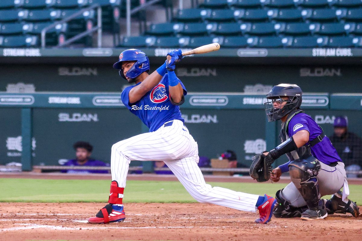 biest22's tweet image. Just a take that isn't based on any 'inside info' - I've got to wonder if Ronny Cruz gets a promotion to @Pelicanbaseball after the ACL wraps next week. Ronny always played good defense and his bat has made great progress as the season progressed. #Cubs #CubsProspect #ACL2025