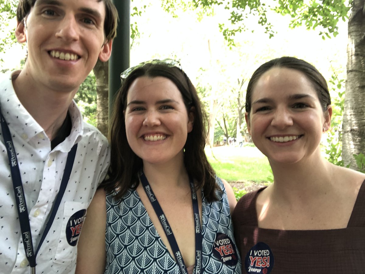 RAPUP_UAW's tweet image. Postdocs and Research Associates in Psychiatry are ready for their union! Let's go!!!! 💪💪💪