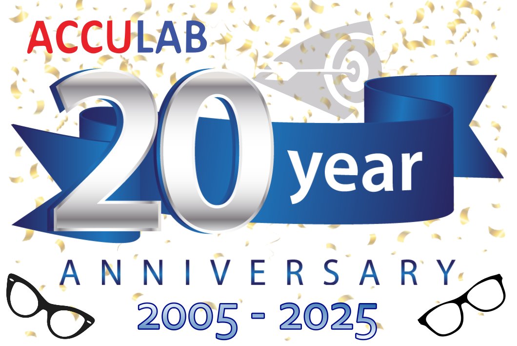 AccuLab of Illinois (@acculabillinois) on Twitter photo 🎉 <a href="/AccuLabOptical/">AccuLab Optical</a> turns 20!
Since 2005, we’ve delivered quality lenses at wholesale prices, all #thanks to our amazing team & loyal clients. 💙
Keep an eye on your next order for a surprise! 👀🎁
🥳 Here’s to 20 years… & 20 more to come! 🥂
#20YearsStrong #Optical #Since2005 🎉 <a href="/AccuLabOptical/">AccuLab Optical</a> turns 20!
Since 2005, we’ve delivered quality lenses at wholesale prices, all #thanks to our amazing team & loyal clients. 💙
Keep an eye on your next order for a surprise! 👀🎁
🥳 Here’s to 20 years… & 20 more to come! 🥂
#20YearsStrong #Optical #Since2005