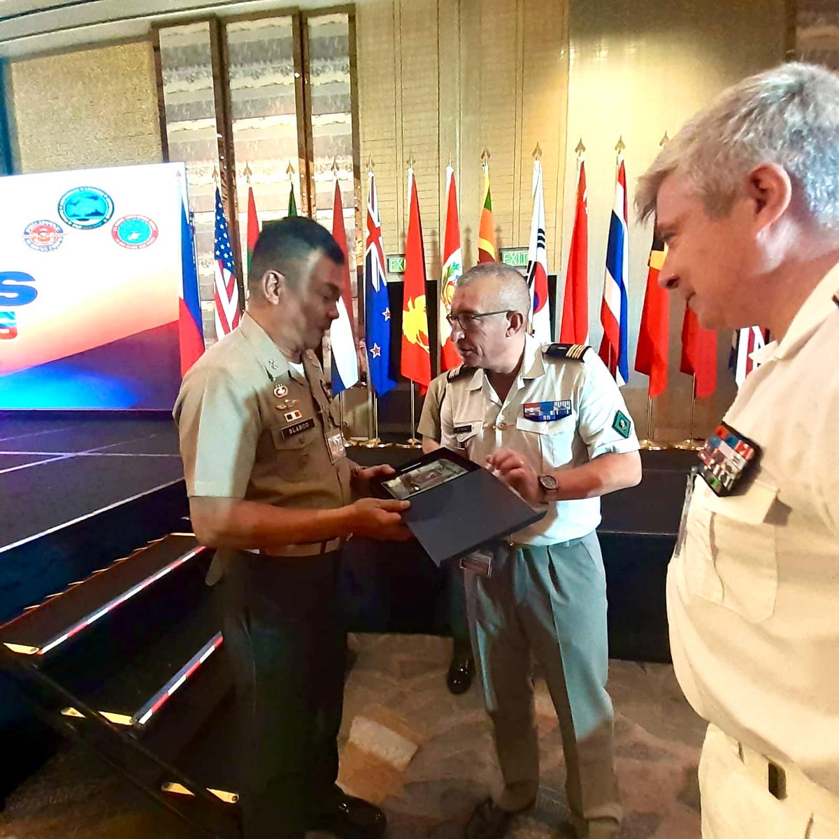 COM6BLB's tweet image. Du 8 au 10 juillet, participation de la 6e BLB au PALS Amphibious Leaders Symposium 2025 à Manille.