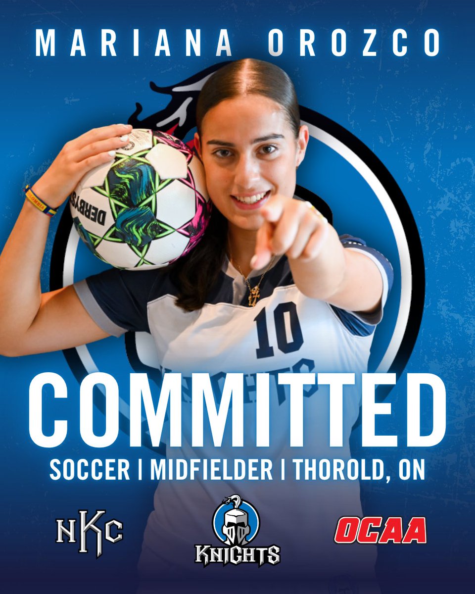 🚨 NEW SIGN ALERT 🚨 Mariana Orozco is the newest member of our Knights Women’s Soccer program!

Welcome Mariana!

Program: Early Childhood Education
Previous School: St. Francis Catholic HS 
Previous Team: Burlington Soccer Club League 1

#goknights ⚽️