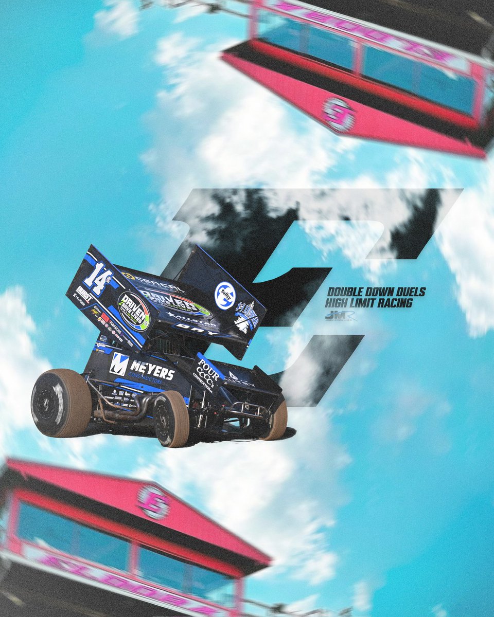 corey_day_'s tweet image. 𝘿𝙤𝙪𝙗𝙡𝙞𝙣𝙜 𝘿𝙤𝙬𝙣 𝙞𝙣 𝙩𝙝𝙚 𝘿𝙪𝙚𝙡𝙨
Ready to go for the first of 4 consecutive nights at the Eldora Speedway, starting tonight with @HighLimitRacing for the Double Down Duels.
You can watch live on FloRacing.
✍️ @DevinMPhoto