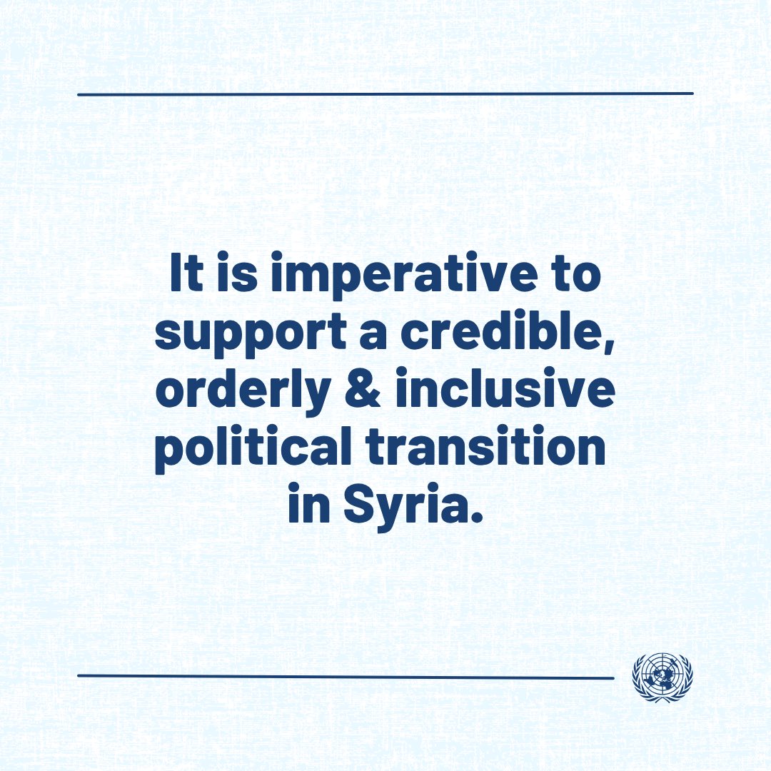 antonioguterres's tweet image. I’m alarmed by continued escalation of violence in Syria & unequivocally condemn all violence against civilians.
I condemn Israel’s escalatory airstrikes & reports of the IDF's redeployment of forces in the Golan.
I call for an immediate cessation of all violations of Syria’s…