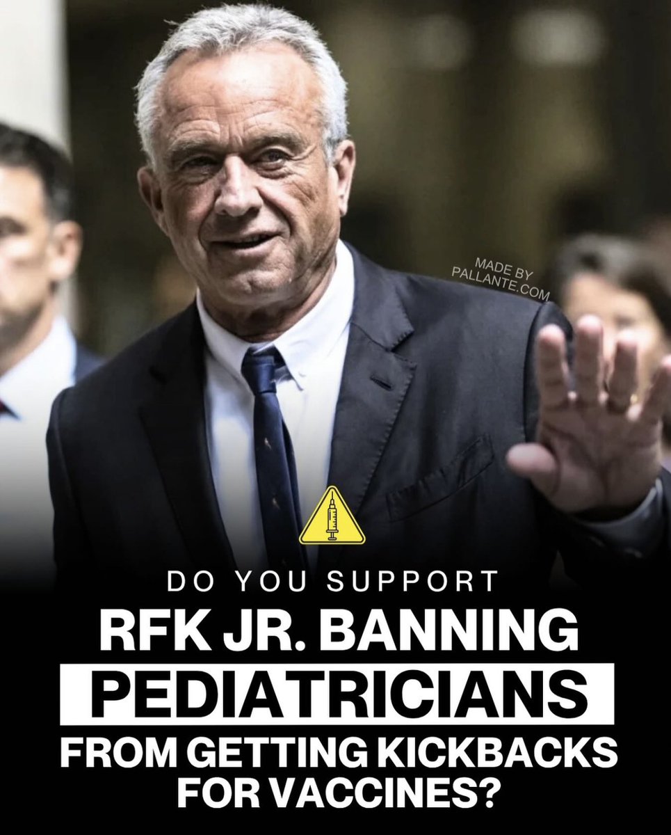 Yes. I also support:
1) Getting aluminum out of vax.
2) Reversing the 1986 law that makes vax makers not liable for death &amp; injury.
3) Medical examiners required to test for vaccines as potential cause of death in infants.
4) The obliteration of the entire vax industry. 
You? 🤷‍♂️