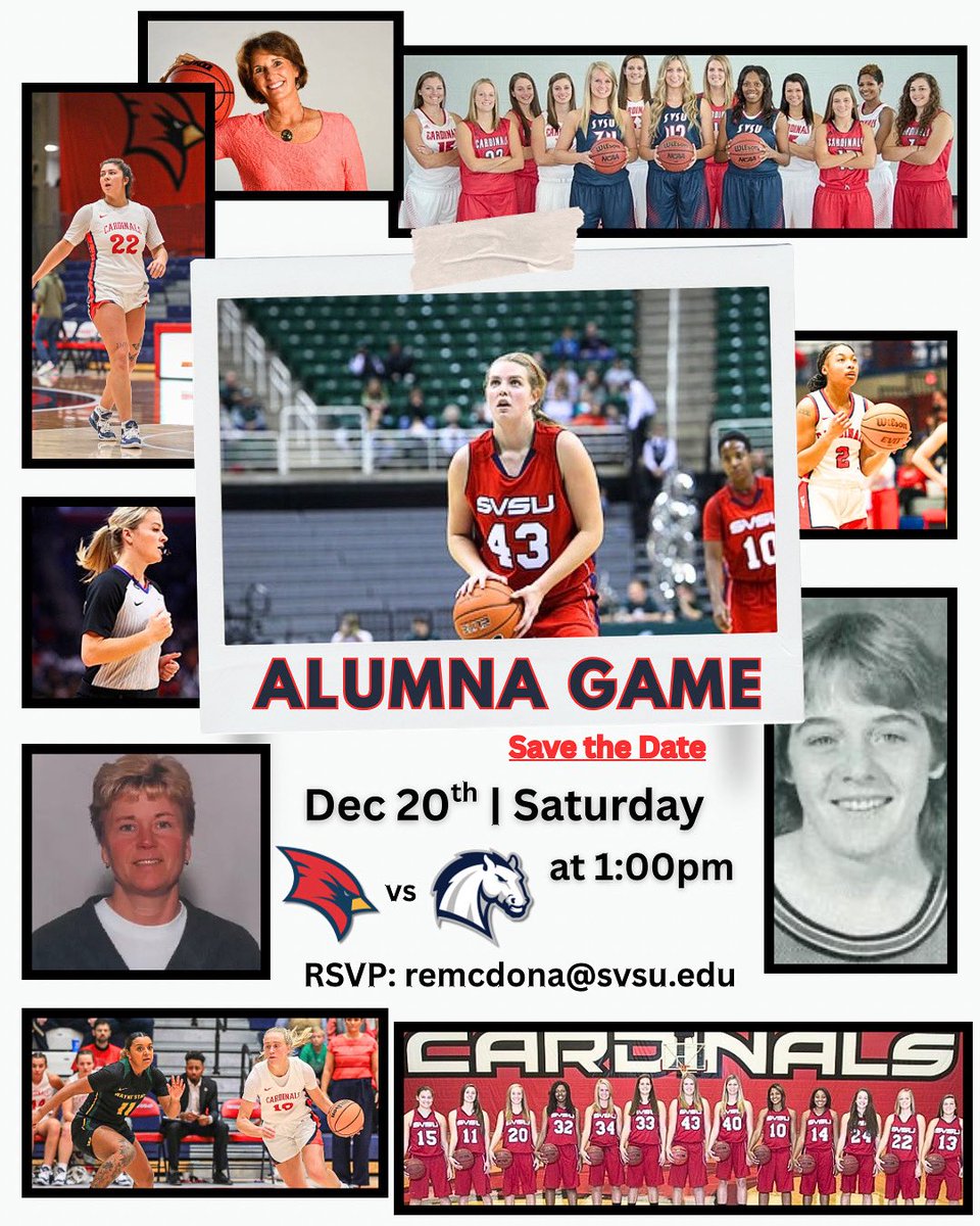svsuwbb's tweet image. Dear Alumna, We are excited to invite you to our Alumna Game! We’d love to recognize you at halftime & celebrate your contributions. Please let us know if you’re able to join us by RSVPing @ your earliest convenience.
We look forward to reconnecting & honoring you at the event!