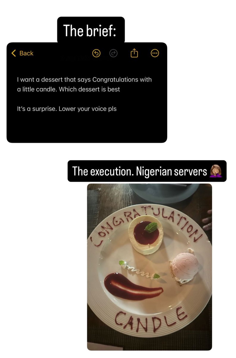 Nigerians are so special.