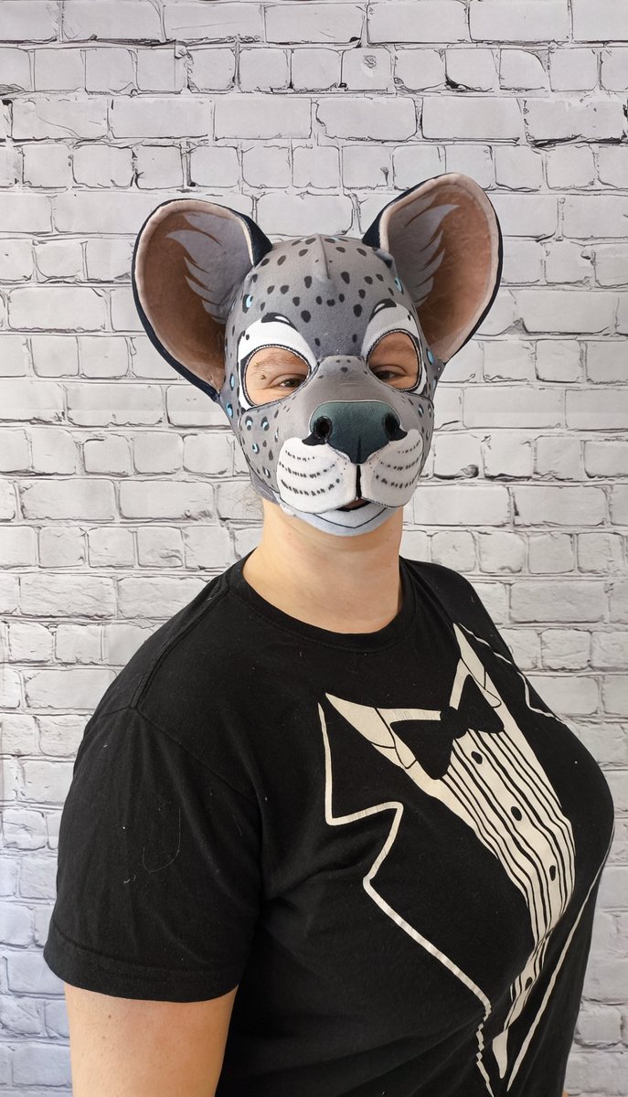 Irbis_Midnay's tweet image. Ice Leopard Mask.