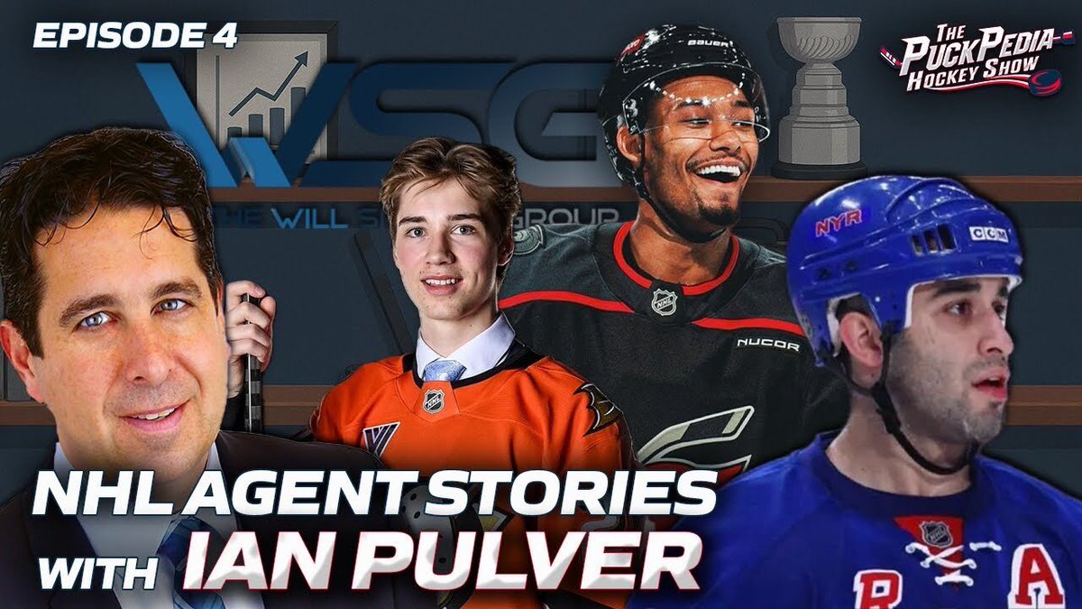 🔥PuckPedia Hockey Show Episode 4: Featuring Agent Ian Pulver

- K’Andre Miller Deal
- State Tax Discourse
- Life of an NHL agent in June &amp; July
- Scott Gomez Story

+ more!

Watch Here:

youtu.be/OWj2refilo8