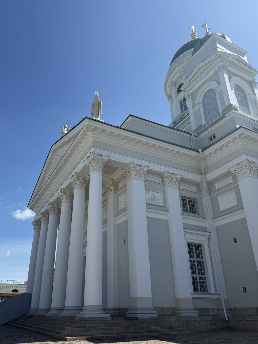 Amazing cathedral in Helsinki City Centre