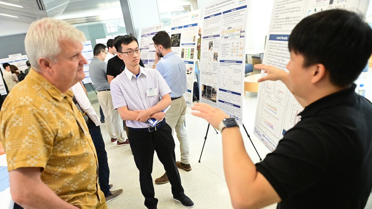 EE_ColumbiaSEAS's tweet image. The Center for Ubiquitous Connectivity @CUSEAS deepens its system-level mission to reimagine energy-efficient communication—from next-gen wireless to AI data center infrastructure at its third annual review.
Read more: ee.columbia.edu/news/breaking-…