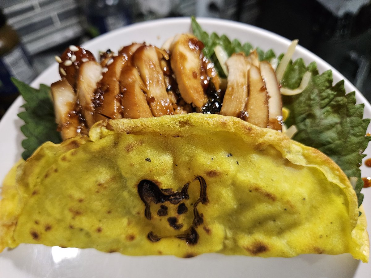 CrownedXWalker's tweet photo. CREPES AND SOME DRINK ORDERS AT THE CAFE THANK YOU ALL FOR DROPPING BY this was dedicated to our goal for @GamersOutreach. We hit our goal and then some happy to say it was great
What do you like in your crepe? Sweet savory? Lmk
#envtuber #twitchstreamer #smolstreamer https://t.co/3FGndSNsWU