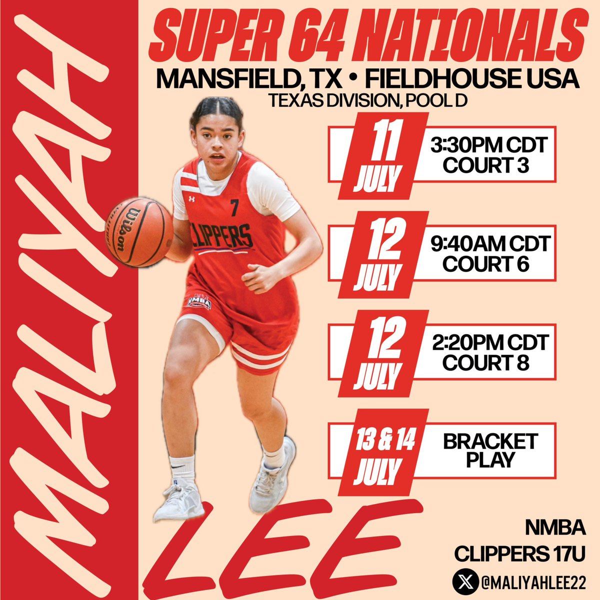 1TMorrison's tweet image. AHS Bulldogs back in business. Catch these players in Action at @NikeGirlsEYBL session III in Vegas and Super 64 in Mansfield.
Good luck to NM clippers
And MW Premier Programs
#NM girls basketball