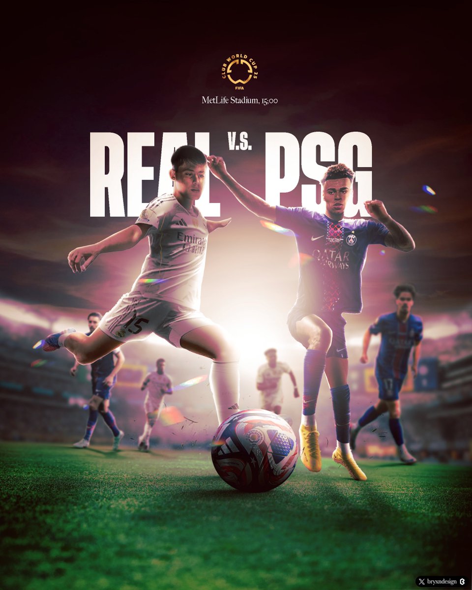 Real vs PSG Matchday Visual

#ClubWorldCup #smsports