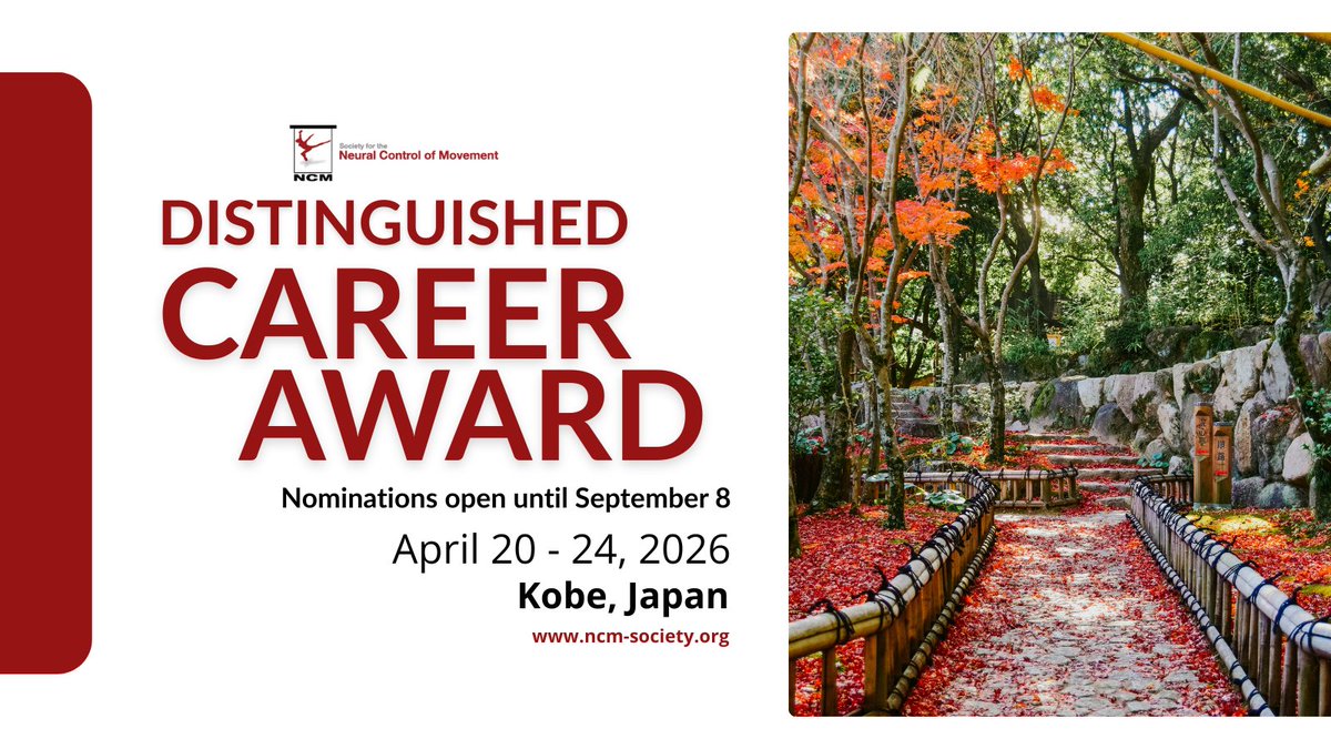 ncm_soc's tweet image. Apply or nominate someone for the #NCMKobe26 Early and Distinguished Career Awards!
Deadline for submissions is Sept 8.
ncm-society.org/awards/