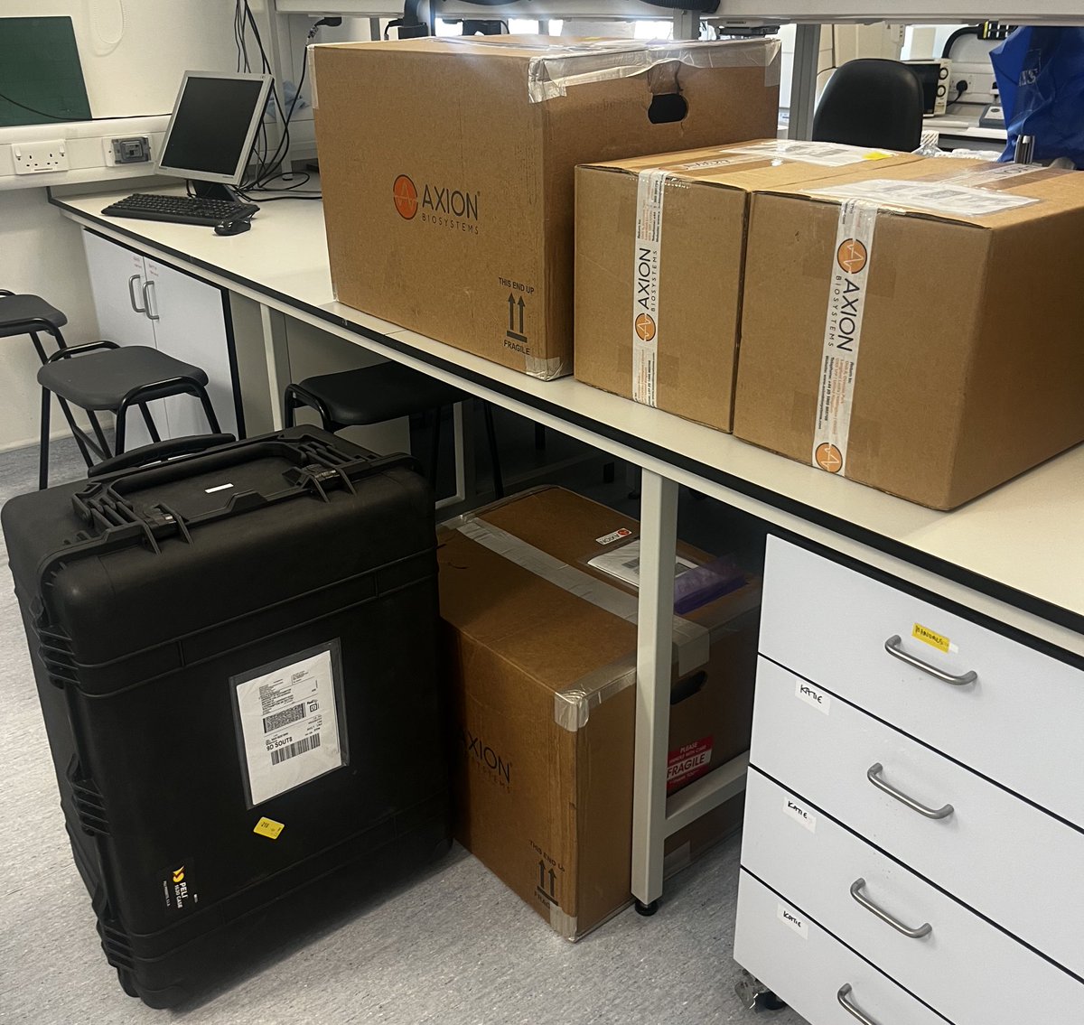 A milestone moment worth capturing! 📦📦