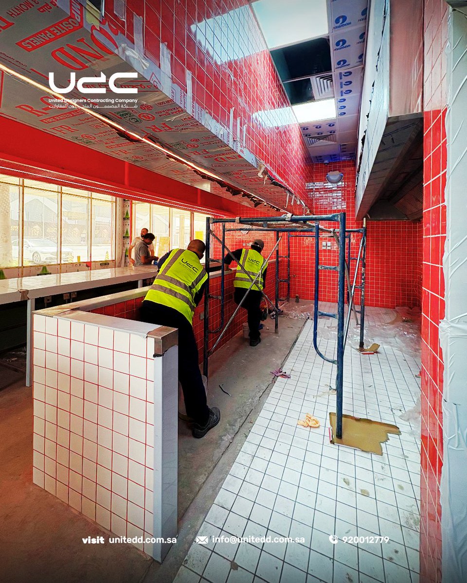UnitedD_sa's tweet photo. بخطوات دقيقة واحترافية عالية، نفّذت UDC مشروع Westwood لتحوّل الرؤية إلى واقع. نعمل بشغف على كل تفصيلة لنُقدّم تجربة استثنائية تُحاكي الطموح وتُلهم المكان.

#Westwood #UDC_Designs #تصميم #تنفيذ_مشاريع #تصميم_مبتكر #مشاريع_تجارية #UDC https://t.co/pNkm41sao9