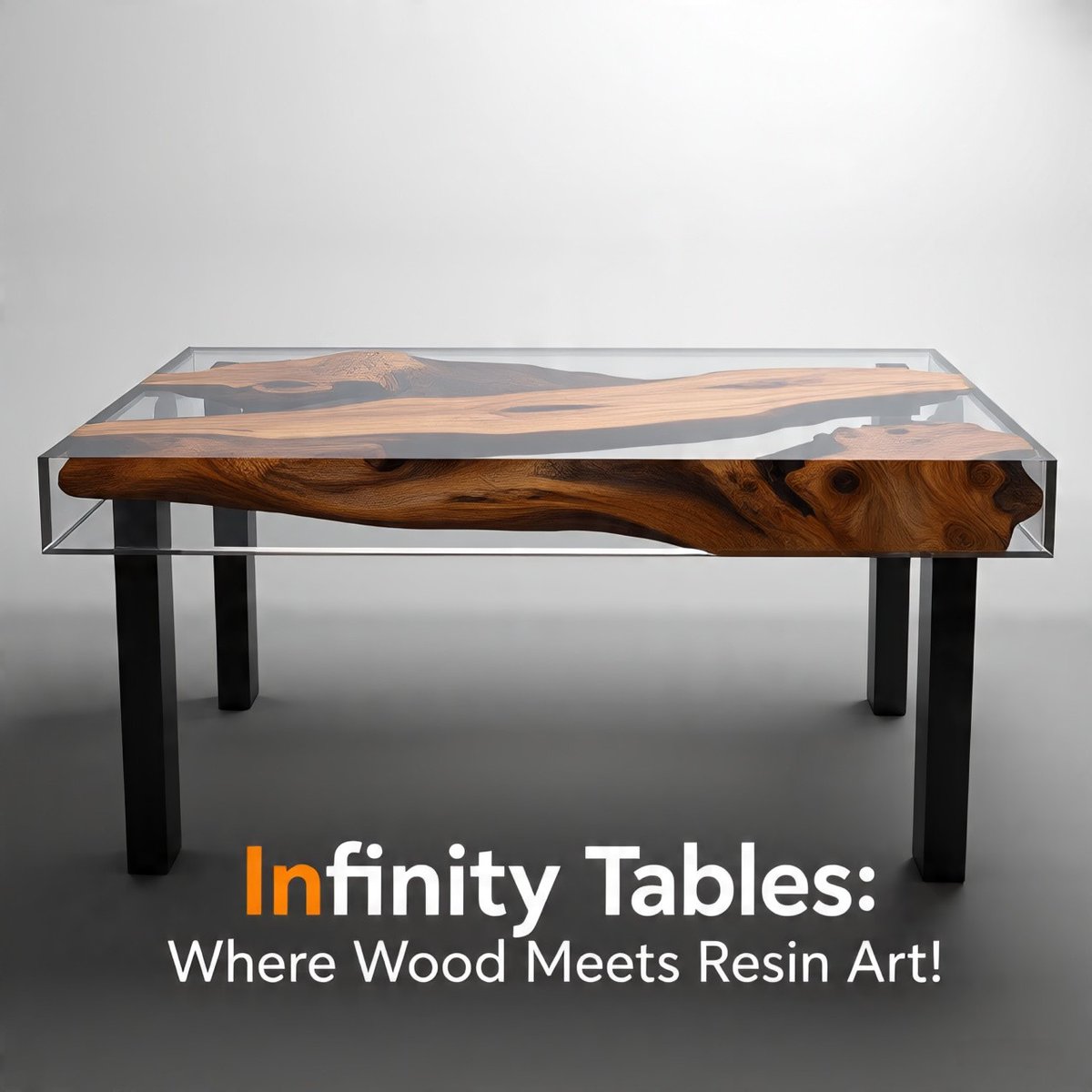 damodernvinciww's tweet image. Beyond furniture: it's functional art. ♾️🌲 Our Resin &amp;amp; Wood Infinity Tables are a masterpiece of transparent resin encasing organic wood forms. #InfinityTable #ResinWood #EcoChic #homedecor #Artistic 'Nature is the canvas of infinite beauty.' What do you think?