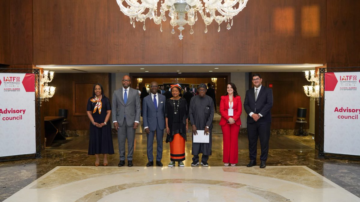 SP_AfCFTA's tweet image. The @AfCFTA , @_AfricanUnion and @afreximbank have concluded the final preparatory meeting with the Republic of Algeria, host of IATF 2025. All roads now lead to Algeria for the 4th Intra-African Trade Fair. #IATF2025 #CreatingOneAfricanMarket
🔗 Register: 2025.iatf.africa/index/registra…