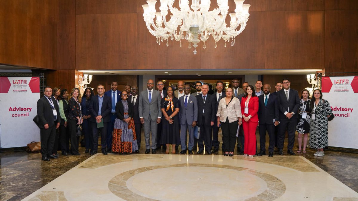 SP_AfCFTA's tweet image. The @AfCFTA , @_AfricanUnion and @afreximbank have concluded the final preparatory meeting with the Republic of Algeria, host of IATF 2025. All roads now lead to Algeria for the 4th Intra-African Trade Fair. #IATF2025 #CreatingOneAfricanMarket
🔗 Register: 2025.iatf.africa/index/registra…