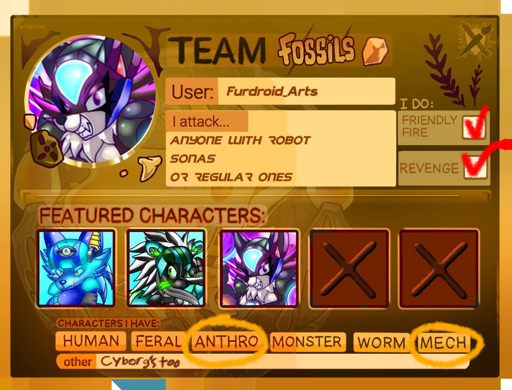 Turquoiseamber's tweet image. I made my art fight card yesterday I only have 3 OCS that I mostly care about. The other ones are incomplete and barely have new art of em.
#furry #artfight2025 #anthro #cyborg