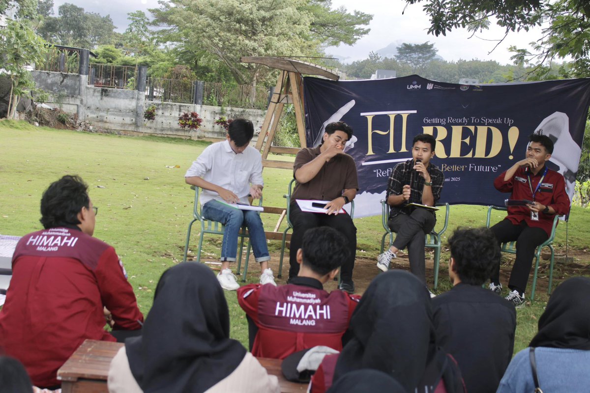 Hi Peeps! 👋🏻

Pada tanggal 14 Juni 2025 kemaren, HIMAHI UMM melaksanakan kegiatan HI RED lohh 😍

HI RED merupakan wujud kepedulian dan aksi nyata dari HIMAHI UMM dalam membangun semangat partisipatif melalui kolaborasi dan kontribusi sosial❤️‍🔥

Yuk, intip keseruan momennya! 📸