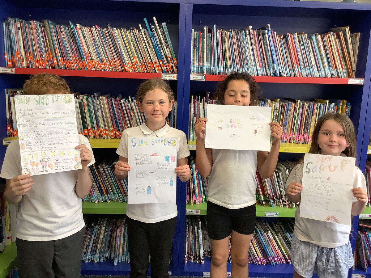 ReinwoodJuniors's tweet photo. 3R have made fantastic posters about sun safety. #RJS3R #RJSScience https://t.co/lfeocU48Pr