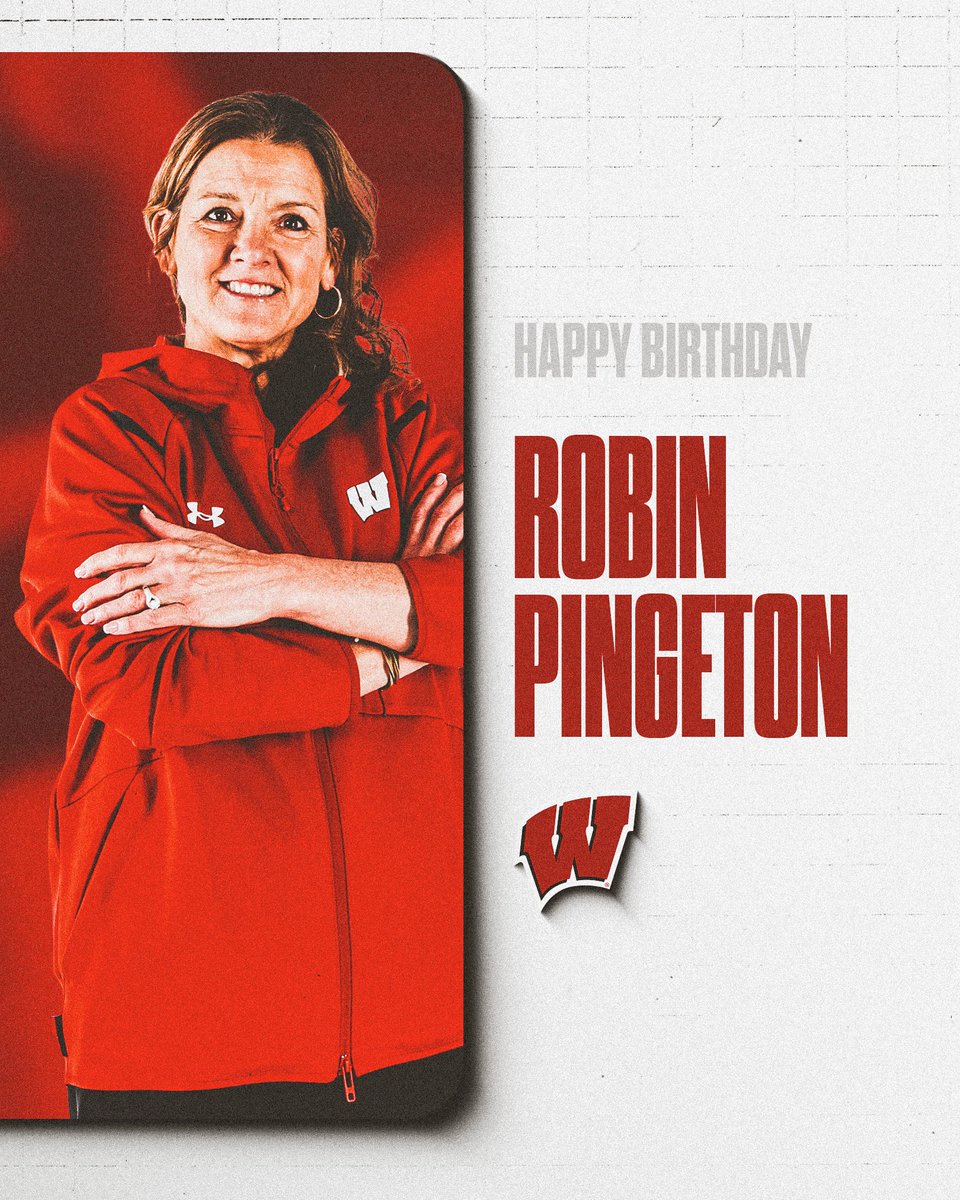 BadgerWBB's tweet image. Happy Birthday, Coach P! 🥳
Grateful for your leadership, vision, and passion every day! 🏀
#OnWisconsin