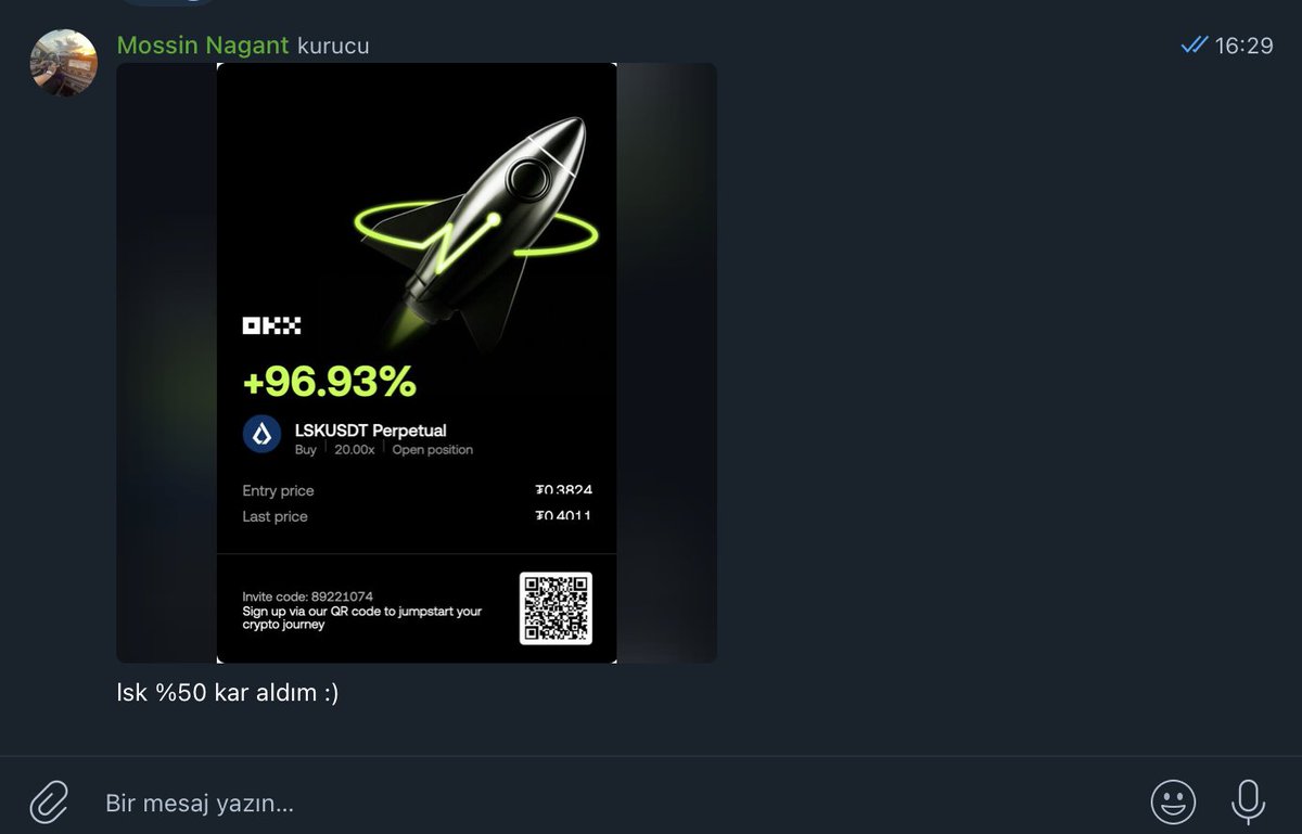 #lskusdt %50 kar aldım :)
