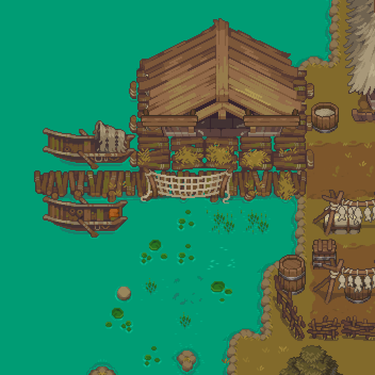 SaaaDGames's tweet image. While we work on mysterious locations with a tense atmosphere, remember that we still have beautiful places like this one. #pixelart #indiedev @arthur_vista