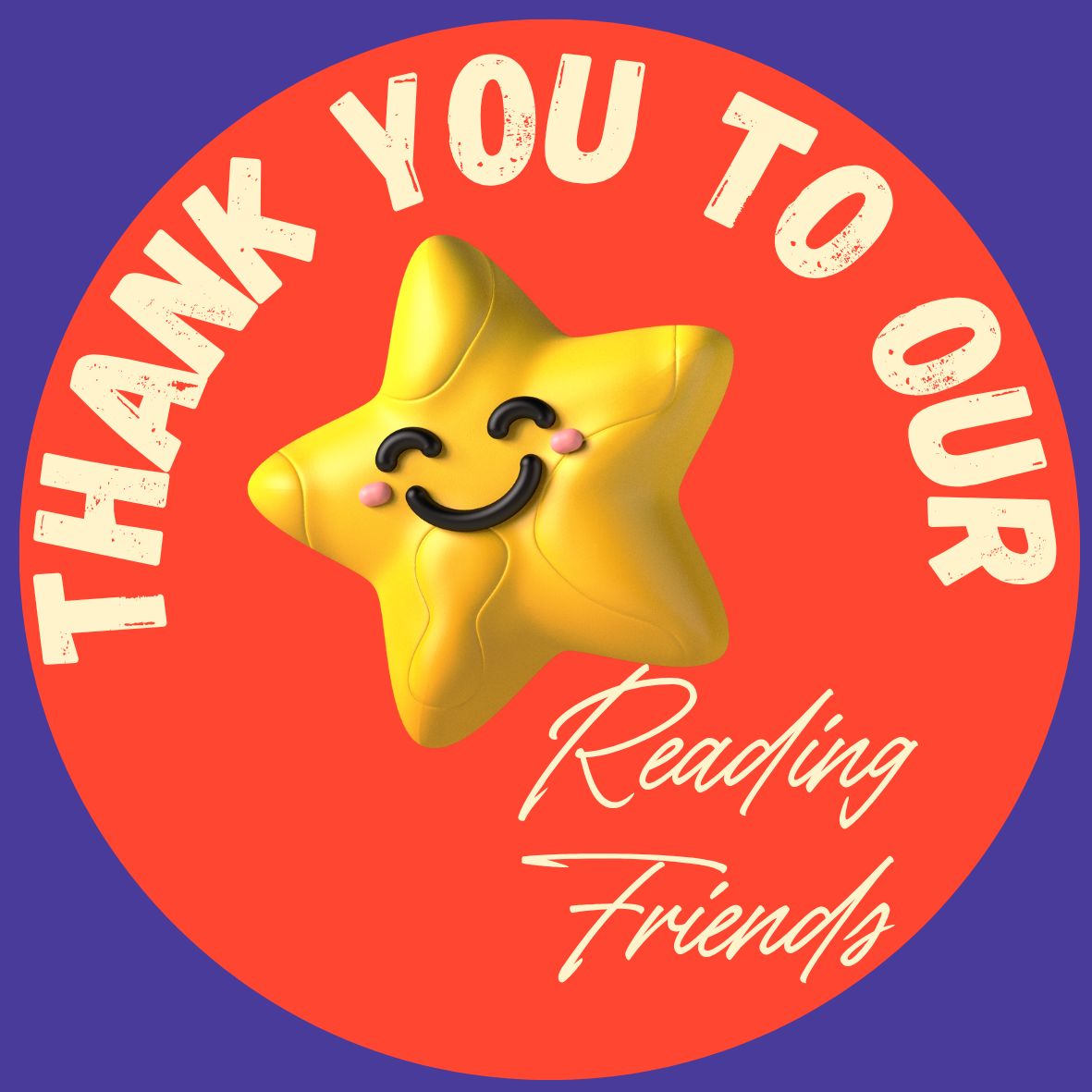 We've had our final Reading Friends session today, and we couldn't let the day pass without acknowledging our sincere thanks to all of the volunteers who participated in these sessions over the last term. Thank you for giving up your time to offer this opportunity to our school.