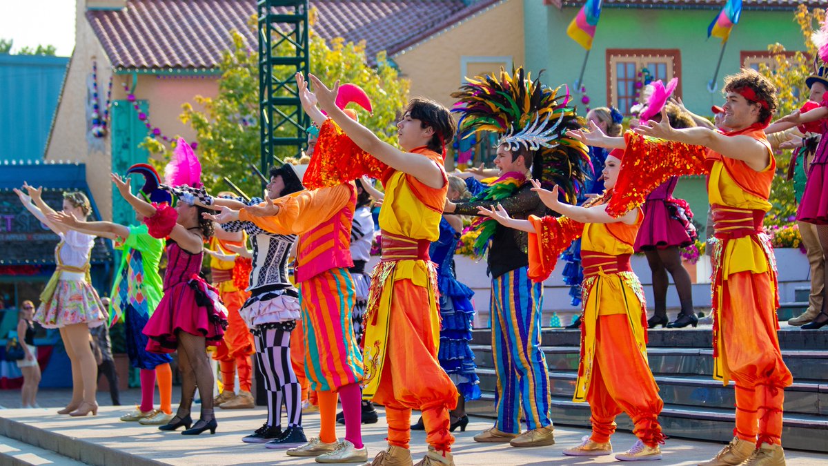The most vibrant party of the summer is almost here! 🎉 Grand Carnivale kicks off July 19 at Kings Island!

Get ready to indulge in delicious international cuisine, enjoy fun activities and dance along to our iconic Spectacle of Color Parade. Learn more: bit.ly/44m6u3R