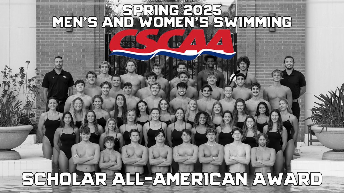 More praise comes the Panthers way as they were recognized by the CSCAA as a Scholar All-American Team🙌

#GoPanthers | #TechBuilt