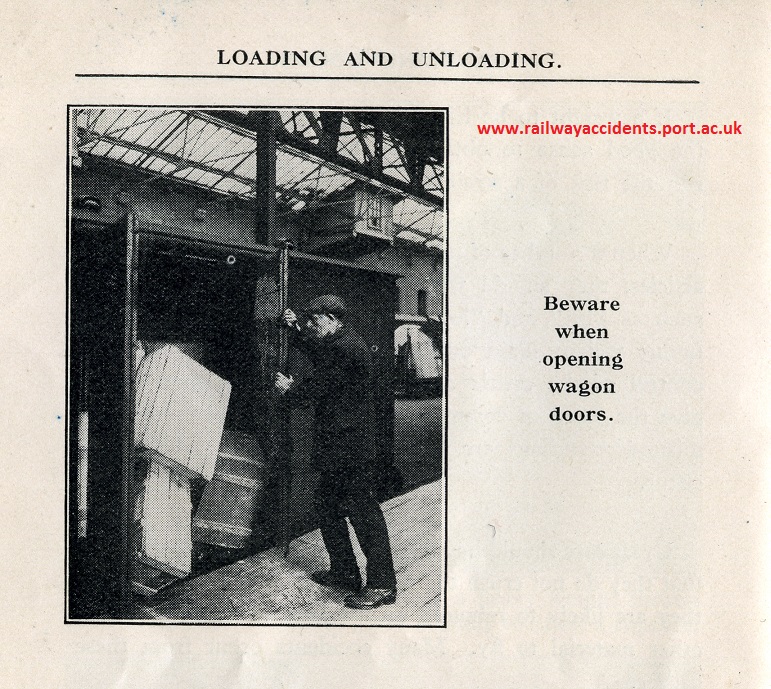 RWLDproject's tweet image. #OnThisDay 1910 Rhymney Railway porter Arthur Jones, who was under 18, was injured at #Senghenydd, #Glamorgan, #Wales.

His foot was bruised when unloading luggage from a brake van, when the doors of the van closed on it.

He was off work for 3 days.

#Railway200