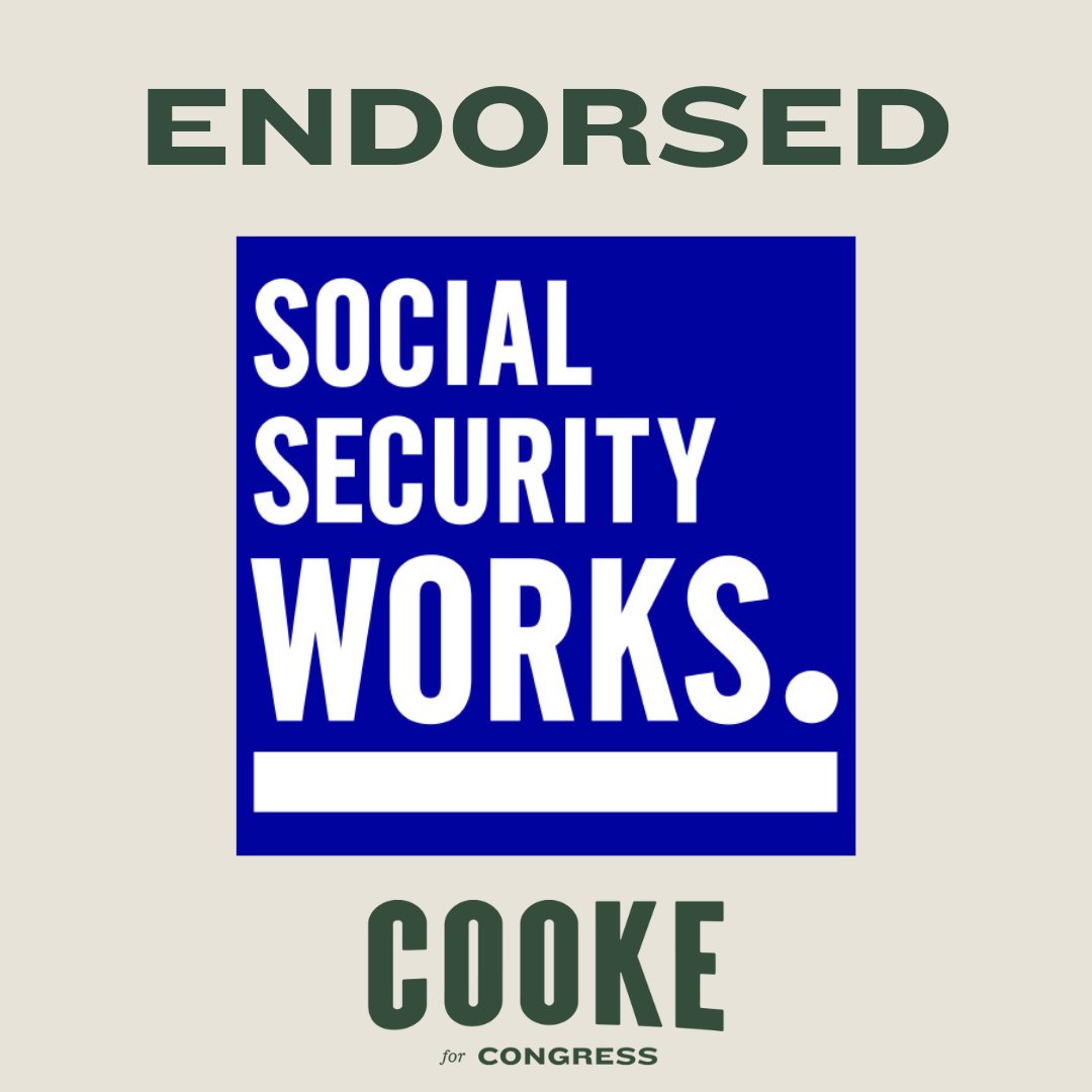 RebeccaforWI's tweet image. In Congress, I'll protect our earned benefit programs like Medicare and Social Security. And that's why today I'm proud to announce the support of @SSWorksPAC in this fight to ensure our parents and grandparents can age with dignity.