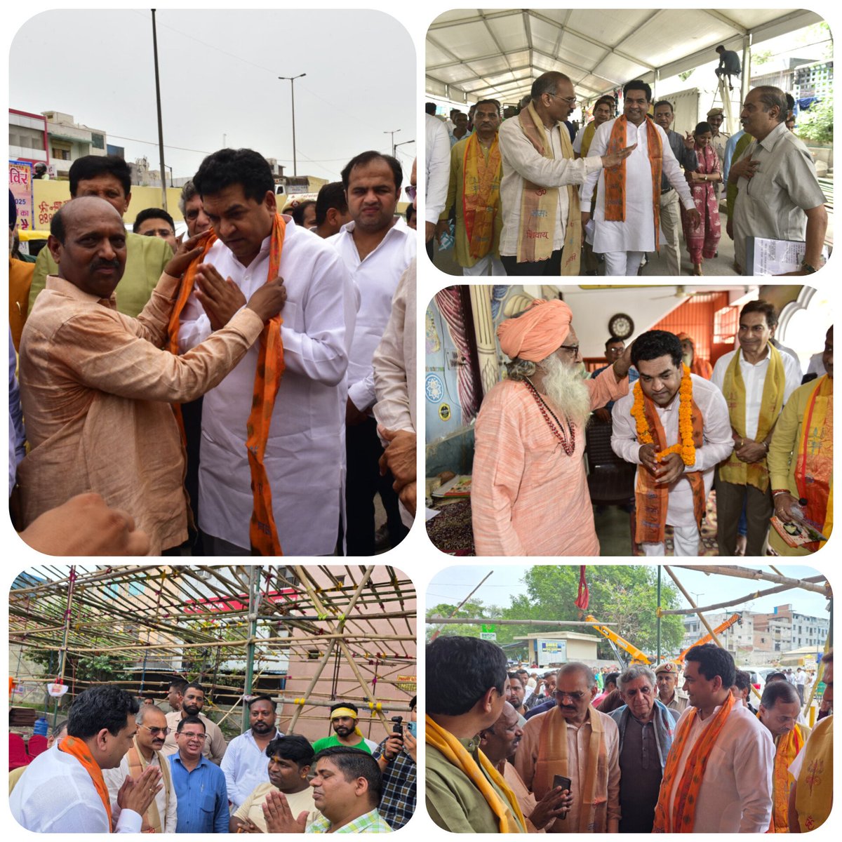 सीलमपुर, दिलशाद गार्डन, कश्मीरी गेट जिस भी कांवड़ कैम्प में तैयारियों का जायजा लेने विधायकों की टीम के साथ गया...

सभी कैम्प में मुफ्त बिजली, डायरेक्ट पैसा ट्रांसफर, सिंगल विंडो क्लीयरेंस के लिए आयोजकों ने दिल्ली सरकार को धन्यवाद दिया

आयोजकों को हमारा आश्वासन है कि 24×7 भोले के