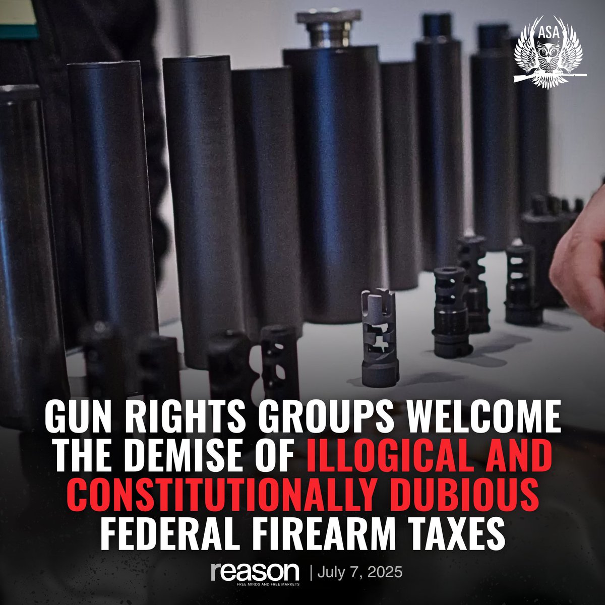 American Suppressor Association tweet media