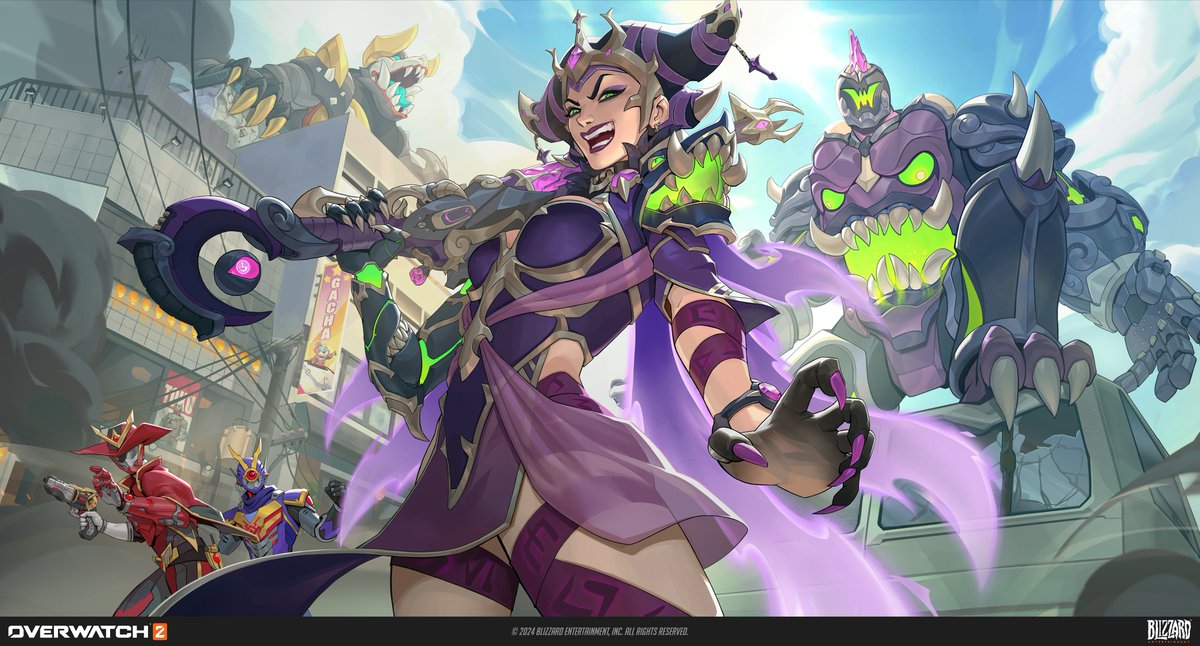 Overwatch 2 Splash art for season 11 !
Who's your favourite in this image?
Also... BOB - Do something ! 🤖