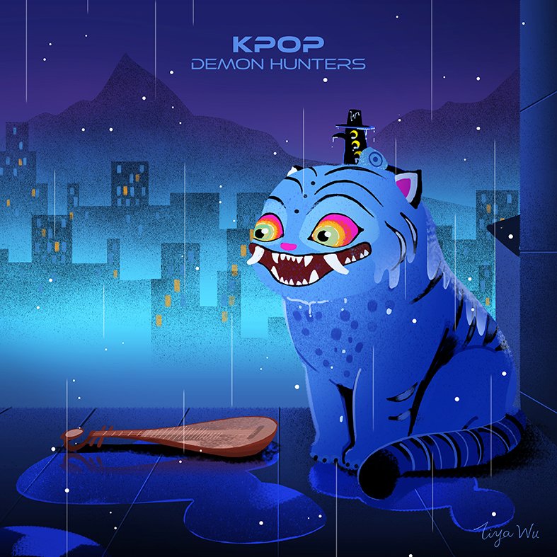 TYW74054446's tweet photo. Fanart｜KPop Demon Hunters ✧ Part 2

這個樂器的主人去哪了呢?
Where did the owner of this instrument go?

🐅🐅🐅

#KPOPDEMONHUNTERS #Derpy #Sussy #fanart #kpop #tiger https://t.co/259ZmEra66