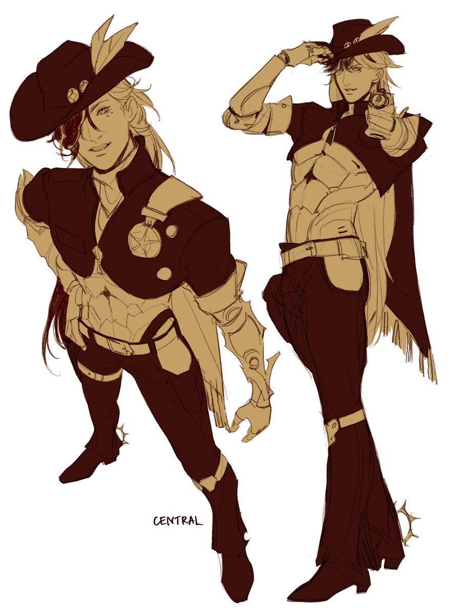elchingay's tweet image. Quick Boothill sketches✨

#boothill