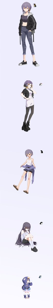 Slug10000's tweet image. 🐧家族