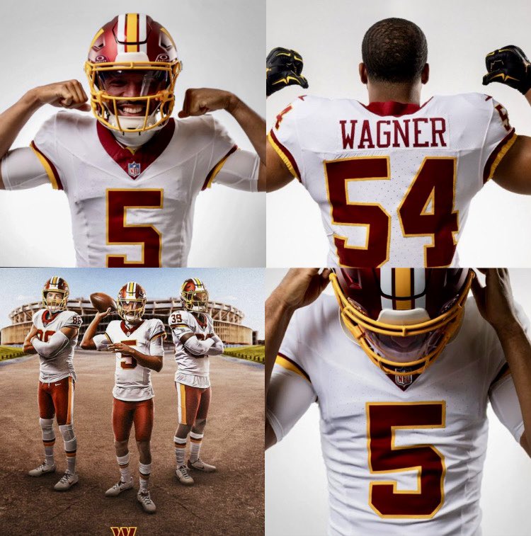 HolyRollerNFL's tweet image. 🔔¡¡ÚLTIMA HORA!! Los #Commanders revelan oficialmente su nuevo jersey alternativo para la Temporada #NFL 2025. Es un tributo a sus épocas como Redskins y a su era del Super Bowl.
Los usarás en la semana 9 contra Seahawks, semana 13 contra Broncos y semana 17 contra Cowboys.🔥🤩