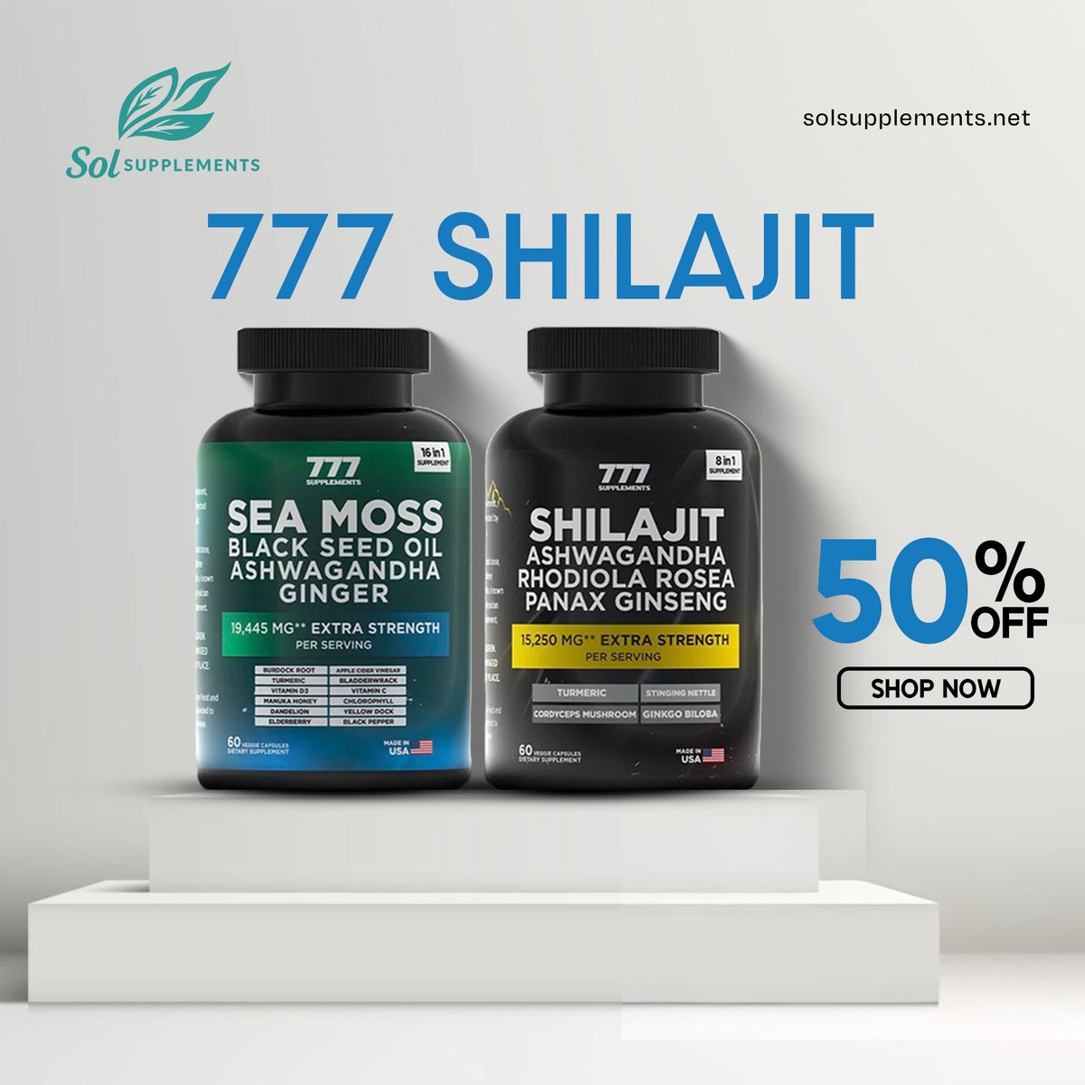 sol_supplements's tweet image. ⚠️ 92% have mineral deficiencies!
Fix with Shilajit + Sea Moss:
✅ 70+ bioavailable minerals
✅ Cellular absorption unlocked
✅ Vitality restoration
&quot;Fixed 5 deficiencies!&quot; - User
🌍 FREE Worldwide
👇
solsupplements.net
#MineralBoost #BiohackingHealth #SolSupplements