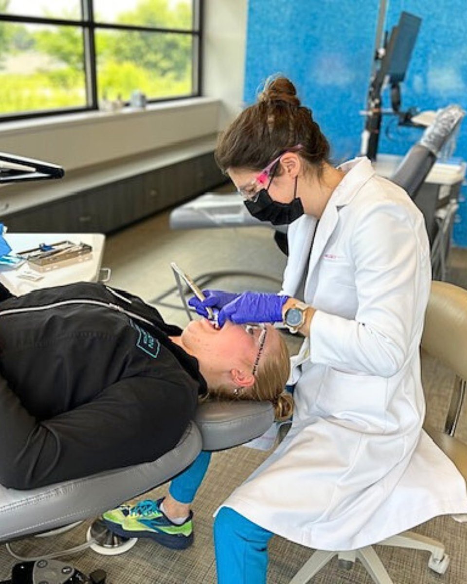 HortonOrtho's tweet image. Not only are our patients celebrating their new summer smiles—our team is too! ☀️

Congrats to our awesome assistant, Meghan, on finishing her Aligner treatment! We’re all smiles for you! 🎉💙

#SummerSmiles #NewSmiles #Orthodontics