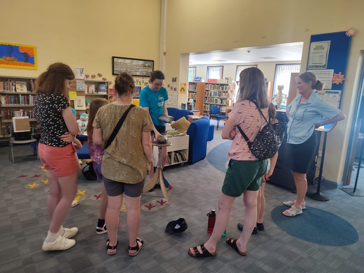 CHaoS reigned at #LongSuttonLibrary last week! 
Students from Cambridge University's 'Cambridge Hands on Science' project delivered science experiments to families and everyone had a great time experimenting with creations from pop bottle rockets to hot air balloons.