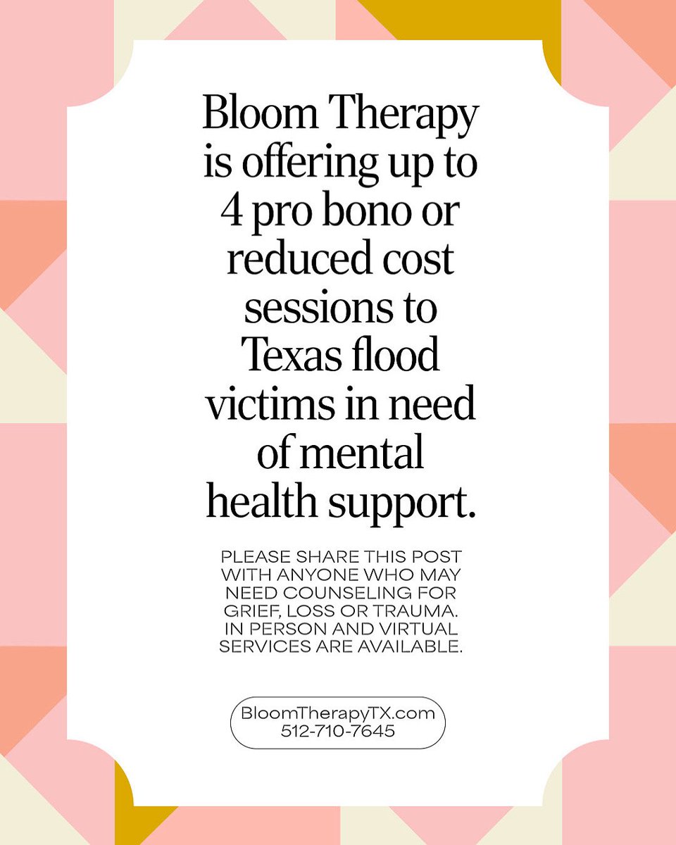 Bloom Therapy (@bloomtherapy) / Posts / X
