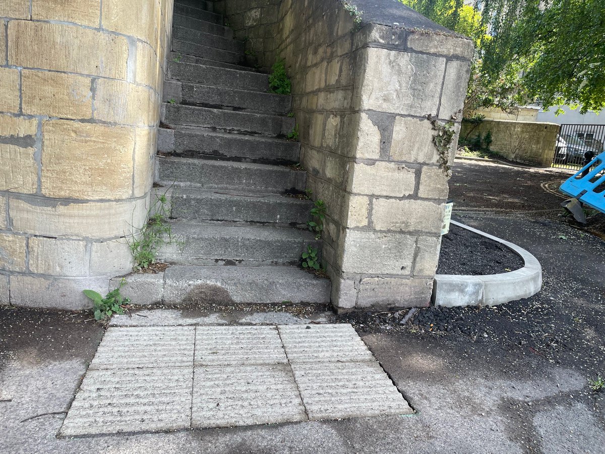 bathnes's tweet photo. #BathRiverLine Update - works complete:
✅Green Park - new path, wider entrance, a river viewing spot and new bench coming soon
✅Midland Bridge - Rain garden area cleared and ready for upgrades
✅Norfolk Buildings - path cleared, pollinator-friendly planting coming #Bath https://t.co/JZ7zHQqtcK