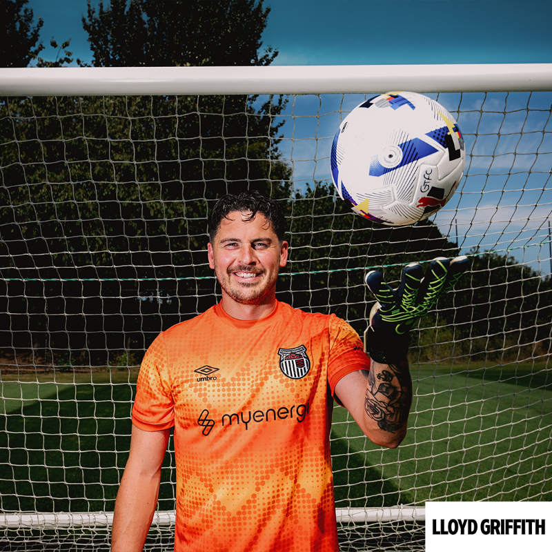 officialgtfc's tweet photo. Anyone for Pyms? 😉

We are delighted to announce the signing of goalkeeper Christy Pym on a two-year deal!

Proudly sponsored by @LloydGriffith.

#GTFC