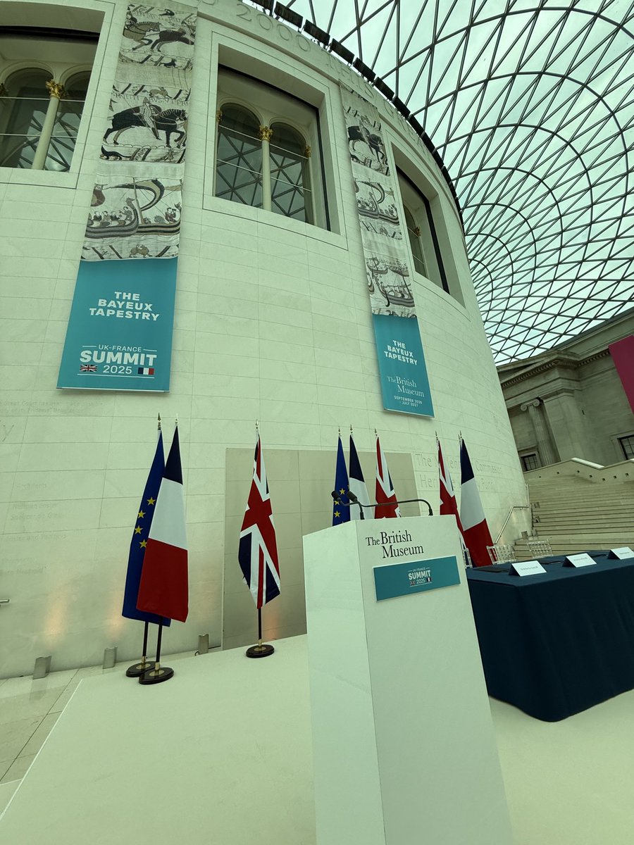 George Osborne (@george_osborne) on Twitter photo Getting ready here <a href="/britishmuseum/">British Museum</a> to welcome the President of France and British Prime Minister - to mark the mutual loan of the Bayeux Tapestry and Sutton Hoo and Lewis Chessmen treasures next year, and kickstarting the build up to the blockbuster show of our generation Getting ready here <a href="/britishmuseum/">British Museum</a> to welcome the President of France and British Prime Minister - to mark the mutual loan of the Bayeux Tapestry and Sutton Hoo and Lewis Chessmen treasures next year, and kickstarting the build up to the blockbuster show of our generation