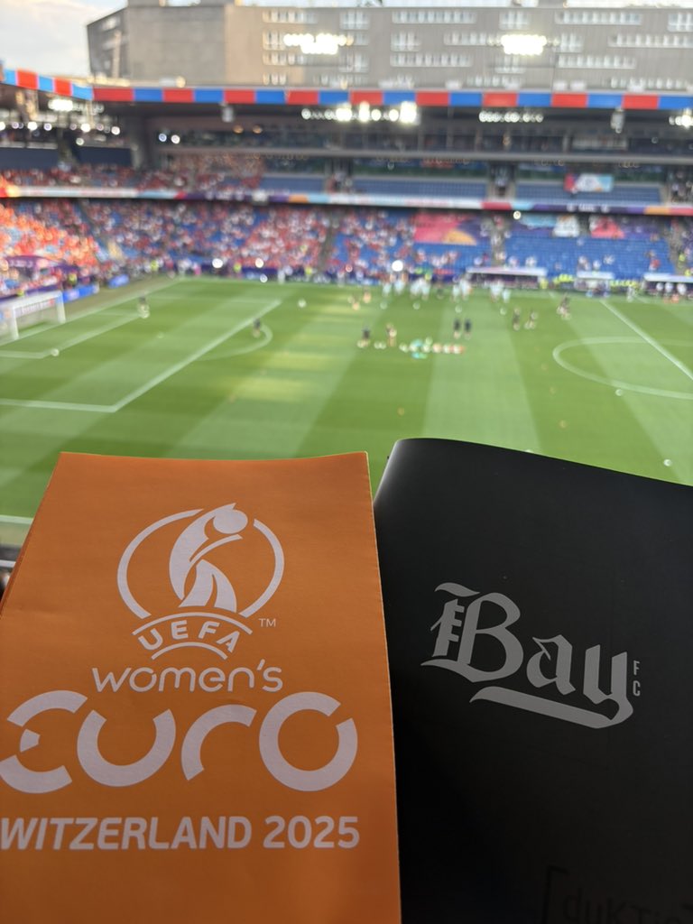 ✈️⚽️ Bay FC at the Euros.